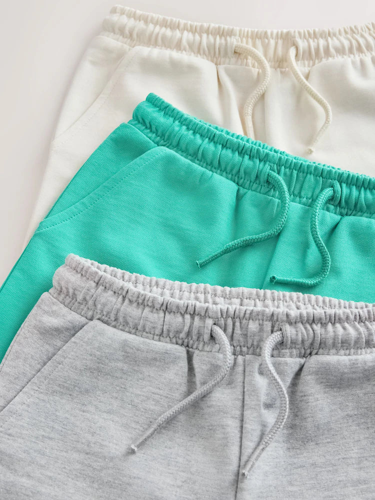 |Boy| Conjunto De Camiseta De Manga Curta e Shorts Com Slogan Nas Cores Verde/Cinza/Cru (3 meses a 7 anos)