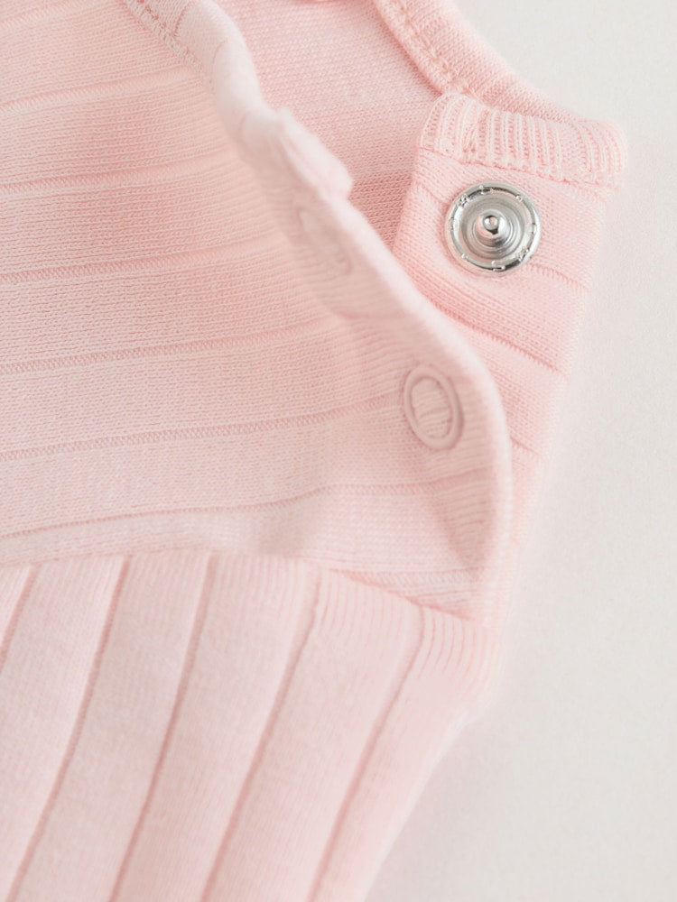 |BabyGirl| Conjunto De Blusa e Calça Legging Rosa "Olá Mundo" Para Bebê (0-18 meses)