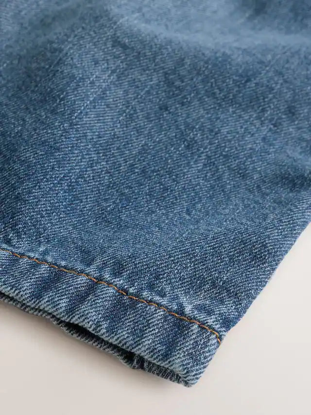 |BigGirl| Calça Jeans Azul Médio (3-16 anos)