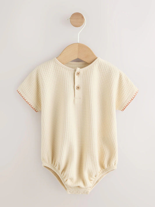 |BabyGirl| Conjunto De Jardineira e Body para Bebê com Estampa de Frutas e Legumes Amarelos (0 meses a 2 anos)