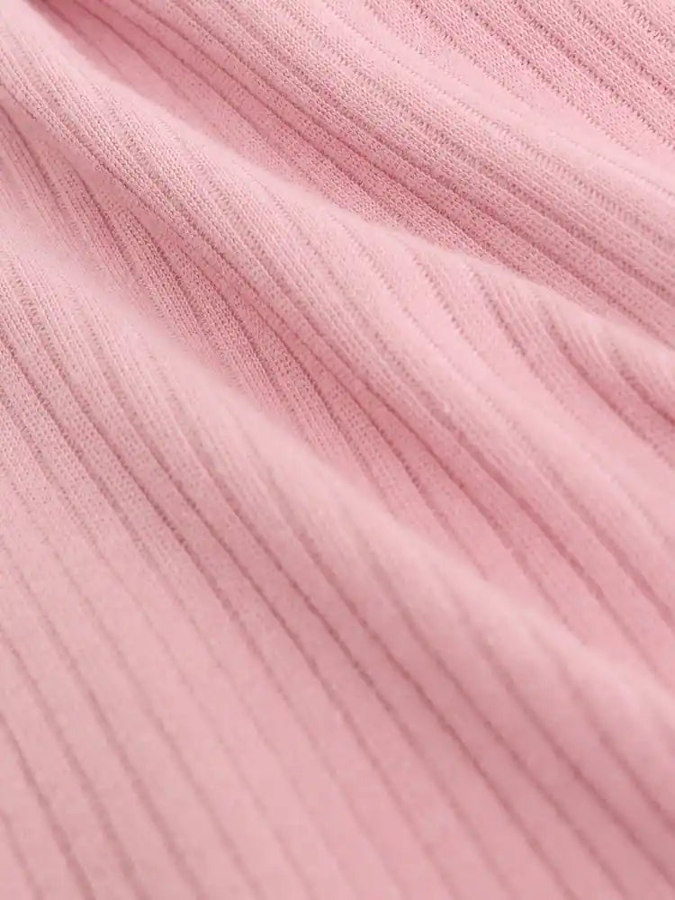 |BabyGirl| Conjunto De 5 Macacões De Dormir Sem Pés Para Bebês, Rosa, Com Zíper Duplo (0 meses a 3 anos)