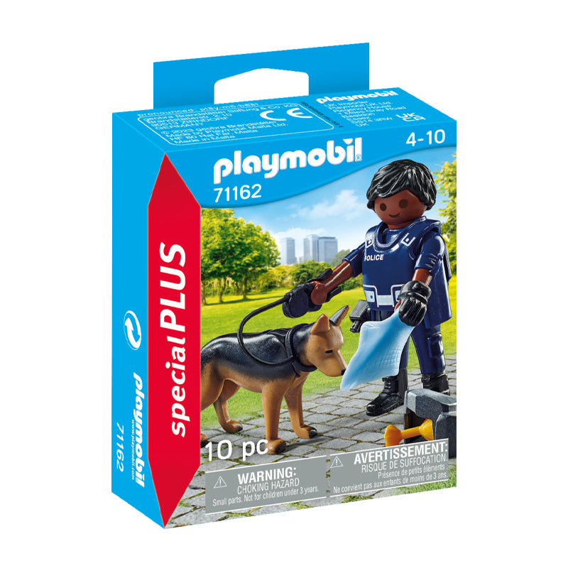 Playmobil Policía Especial Plus Con Perro