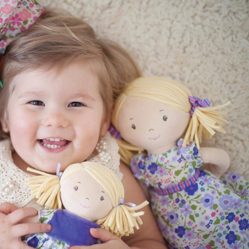 Tikiri Boneca de pano Peggy 40cm