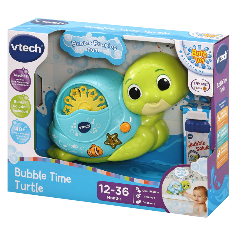 VTech Tartaruga Temporal de Bolha e Música
