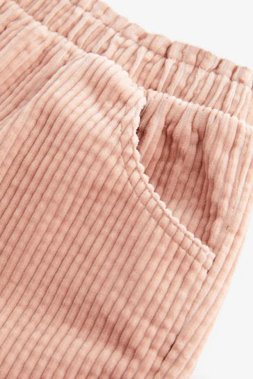 |Girl| Calças Cordão - Pale Pink (3 meses a 7 anos)