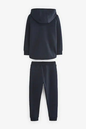 |Chico Grande| Conjunto Tech Sportswear - Azul marino (3-17 años)