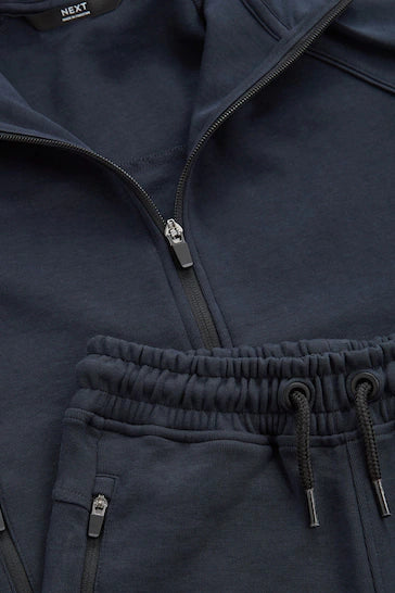 |BigBoy| Conjunto De Roupas Esportivas Tecnológicas - Marinho (3-17 anos)