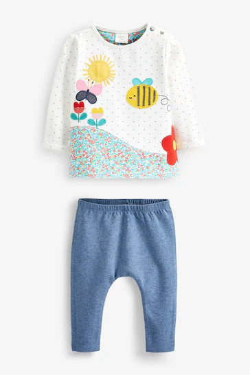 Set 2 pezzi con felpa e leggings - Crema/Minni - BAMBINO | H&M IT Set 2 pezzi con felpa e leggings - Crema/Minni - BAMBINO | H&M IT