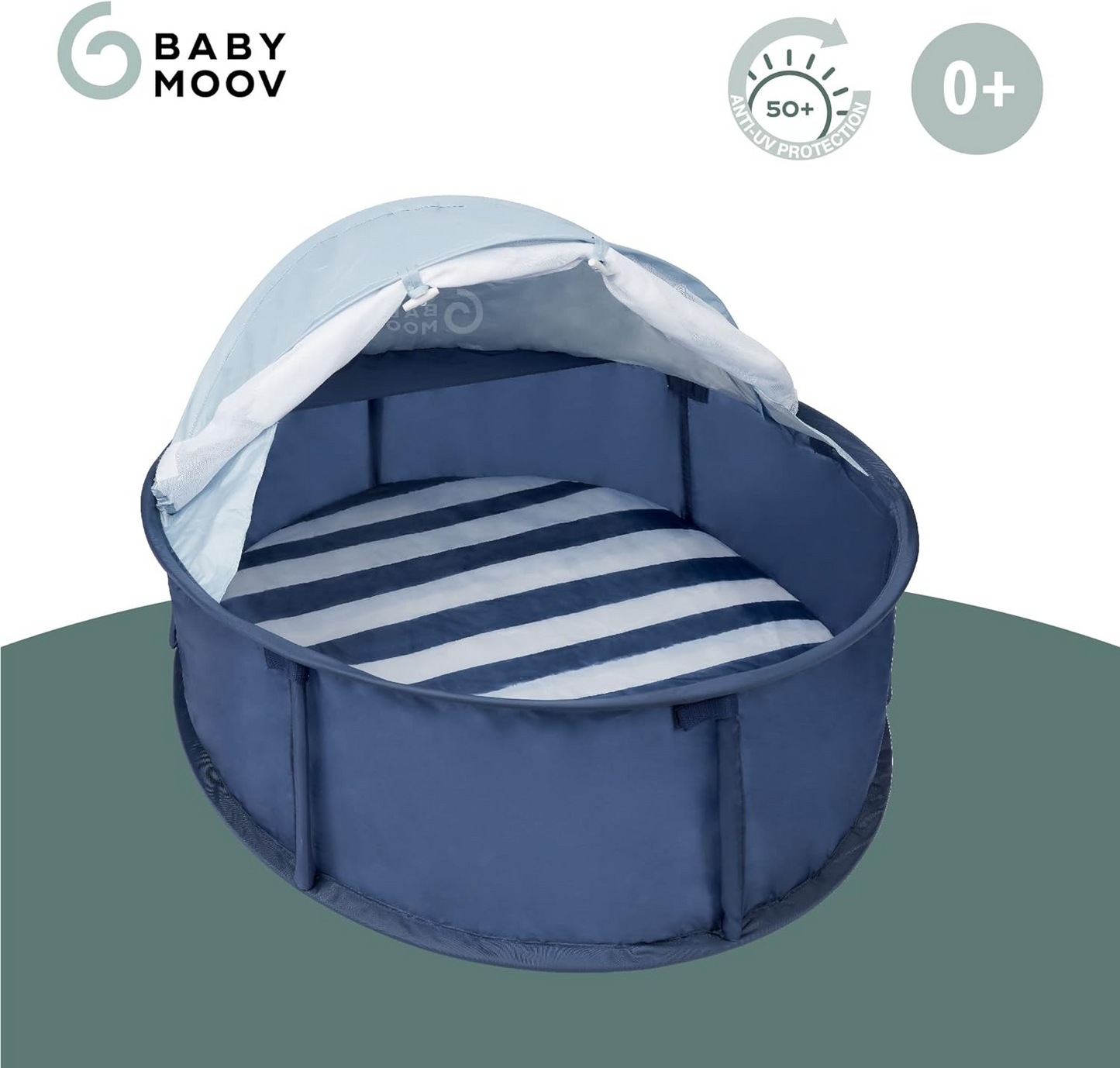 Babymoov Babyni pop up barraca de praia para bebês | Tenda anti UV | Abrigo solar, UPF 50+