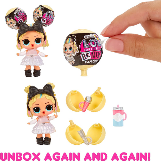 L.O.L. Surprise! Sooo Mini Dolls - VARIEDADE ALEATÓRIA - Inclui boneca colecionável de edição limitada, 8 surpresas, mini bolas LOL Surprise - ótimo presente para crianças de 4 anos ou mais