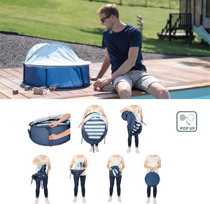 Babymoov Babyni pop up barraca de praia para bebês | Tenda anti UV | Abrigo solar, UPF 50+