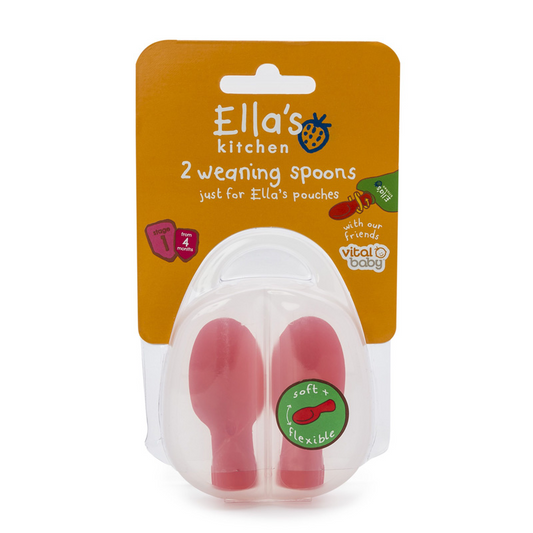 Consejos para el destete de la cuchara Vital Baby Ella's Kitchen, paquete de 2