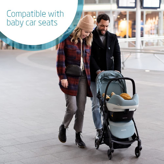 Maxi-Cosi Jaya, Cochecito Súper Urbano Ligero, Cochecito Compacto Autoplegable, 0 meses a 4 años, 0-22 kg, Essential Graphite