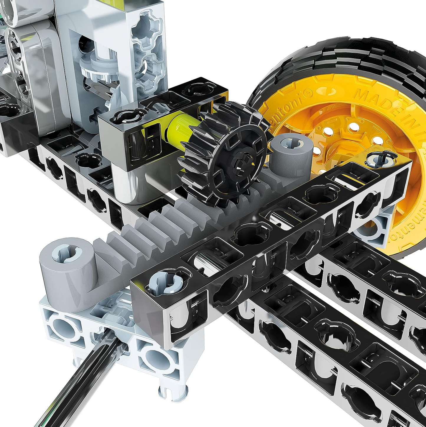 Clementoni 61375 Conjunto de construção de equipamentos para fazendas e mecânica do Museu da Ciência, kit científico para crianças de 8 anos, brinquedos STEM, versão em inglês fabricado na Itália, multicolorido