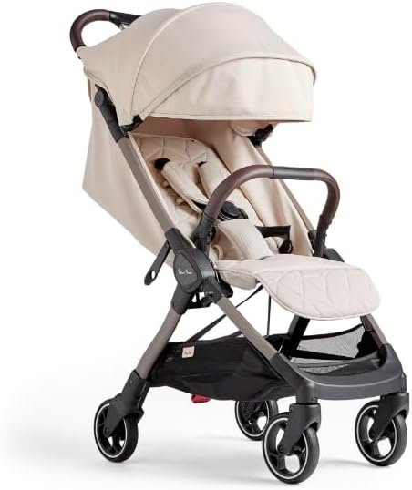 Silver Cross | Carrinho de passeio compacto Clic | Carrinho de passeio | Carrinho dobrável e leve | Tamanho da cabine | Recém-nascidos - 4 anos