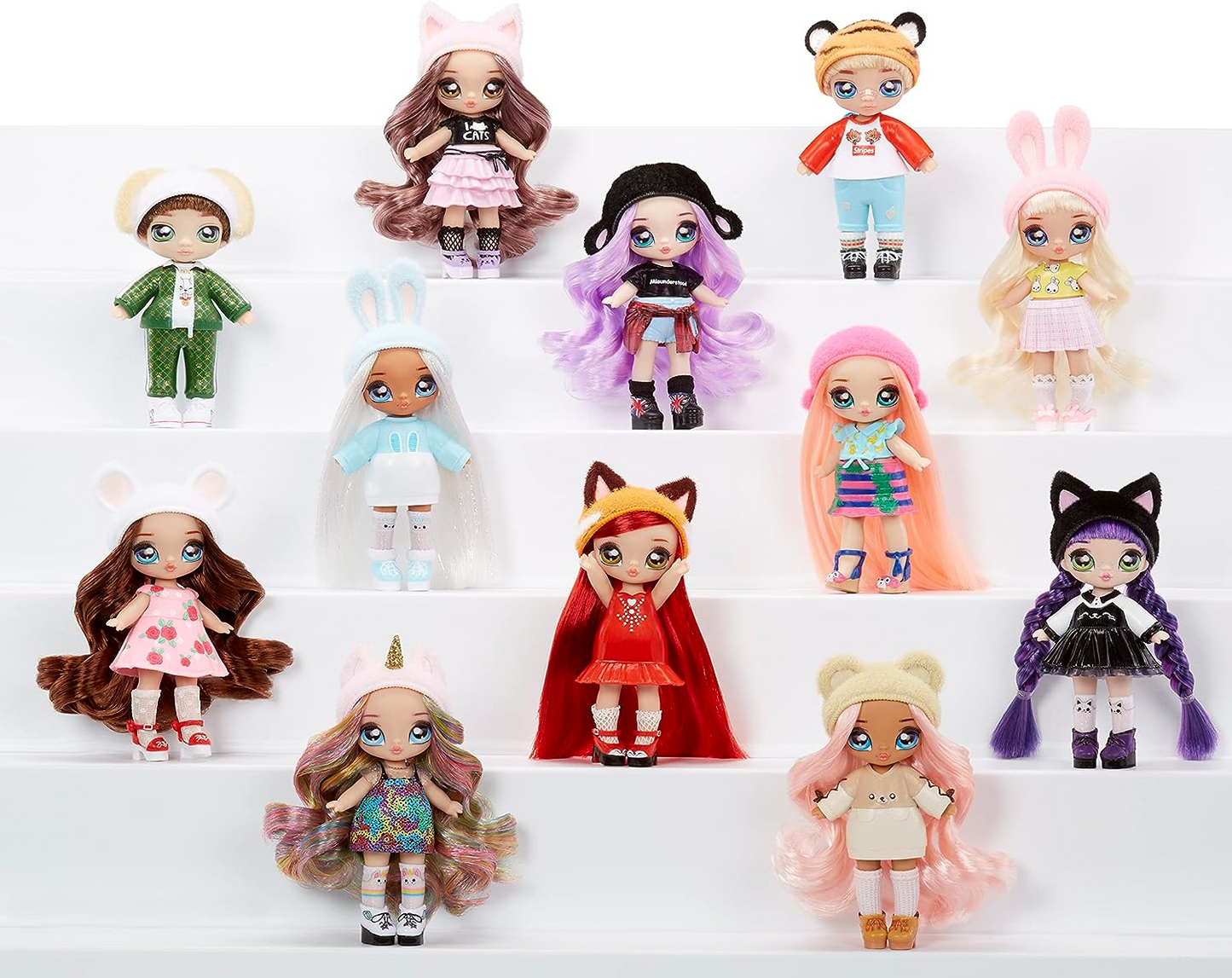 ¡No! ¡No! ¡No! Muñeca de moda Surprise Minis Serie 1 - SURTIDO ALEATORIO - Paquete misterioso con confeti sorpresa - Incluye muñeca, atuendo y zapatos articulados - Gran regalo para niños de 5 años en adelante