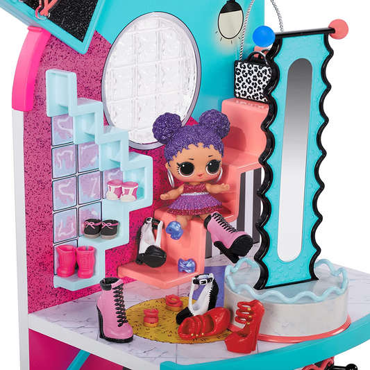L.O.L. Surprise! 580652EUC LOL OMG Mall UNbox 50+ Surprises-2 Floors, Spinning Features & Cafe-Collectable-Adequado para crianças a partir dos 4 anos