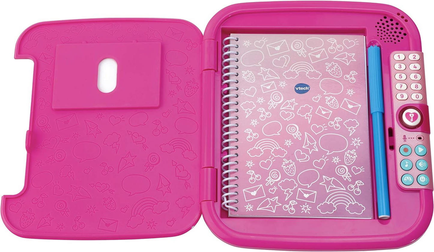 VTech Kidisecrets-My Diary 80-193004 Pacote de 1, multicolorido