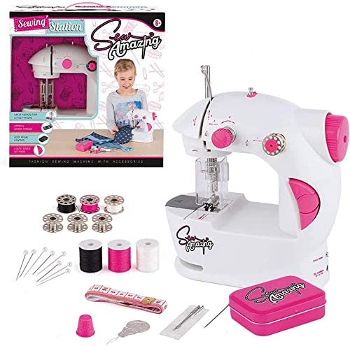 Sew Amazing Estúdio Brinquedo STEAM para máquina de costura, conjunto educacional completo para meninas e crianças iniciantes