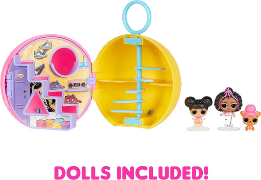 Mini familia LOL Surprise - VARIEDAD ALEATORIA - El juego de pelota incluye 3 minimuñecas coleccionables y sorpresas - Gran regalo para niños de 4 años en adelante