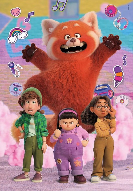 Clementoni 29784 Disney Girando Rojo Puzzle