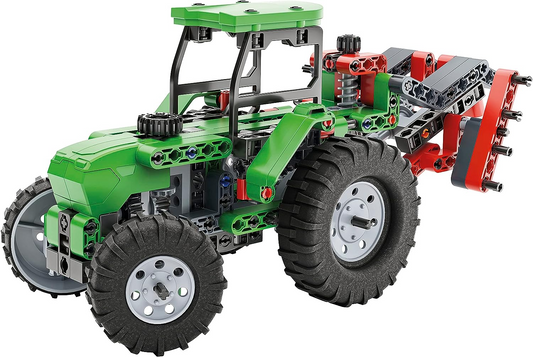 Clementoni 61375 Conjunto de construção de equipamentos para fazendas e mecânica do Museu da Ciência, kit científico para crianças de 8 anos, brinquedos STEM, versão em inglês fabricado na Itália, multicolorido