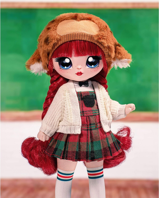 Na! Na! Na! Surprise Boneca da moda para adolescentes, SAMANTHA SMARTIE, boneca grande e macia colecionável com roupas luxuosas e acessórios de luxo. Teens Series 1. Presentes perfeitos para meninos e meninas de 5 anos ou mais