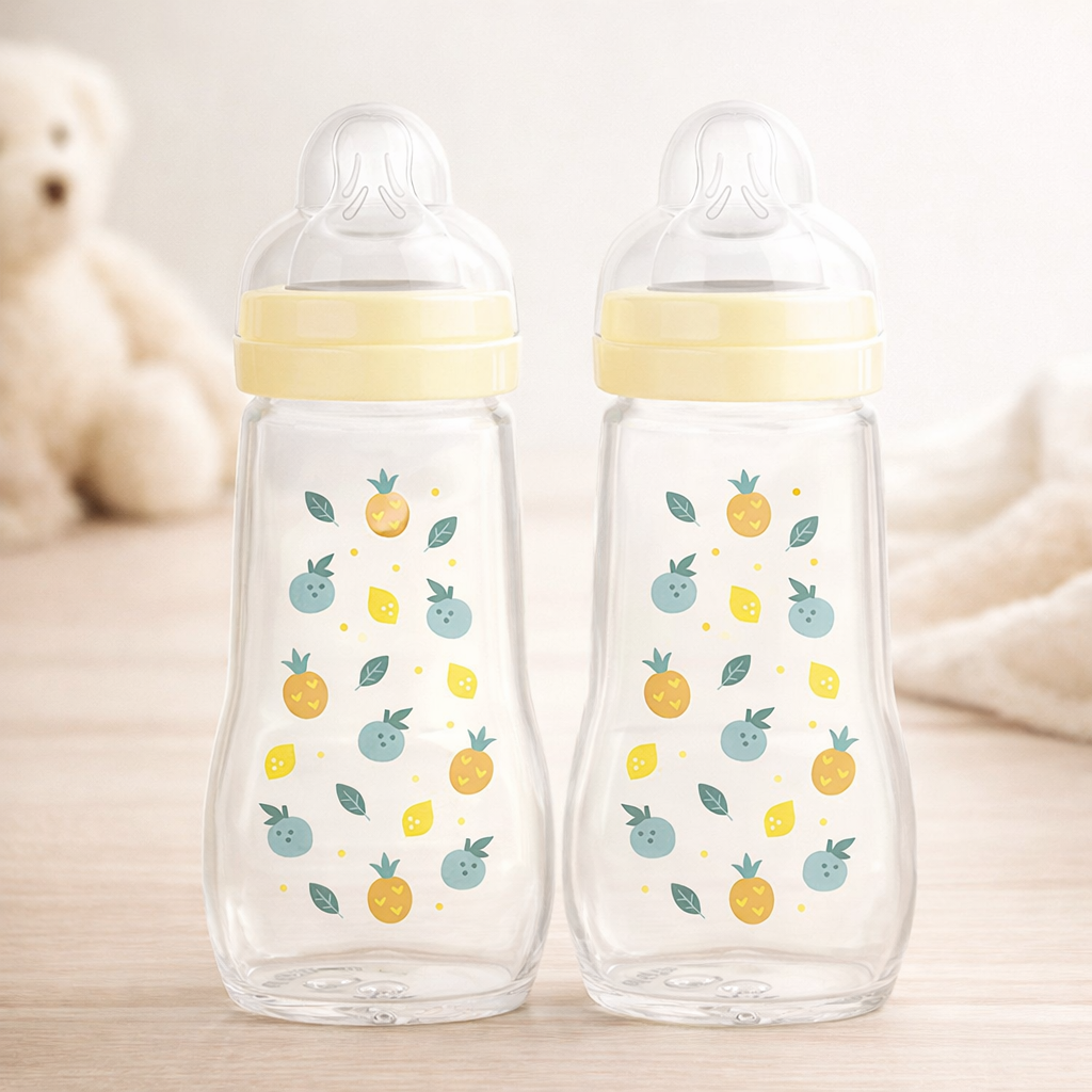 MAM Mamadeira de Vidro Premium (Desenhos Podem Variar)