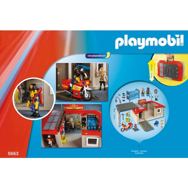 Playmobil 5663 City Action Corpo de Bombeiros