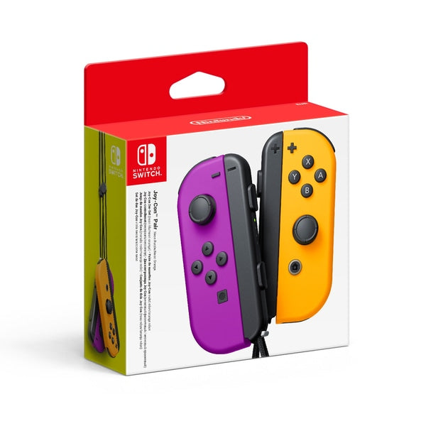Par de controles Nintendo Switch Joy-Con - Roxo / Laranja