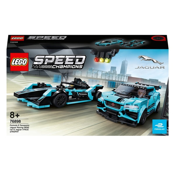 LEGO 76898 - Carro Speed Champions Fórmula E Panasonic Jaguar Racing G