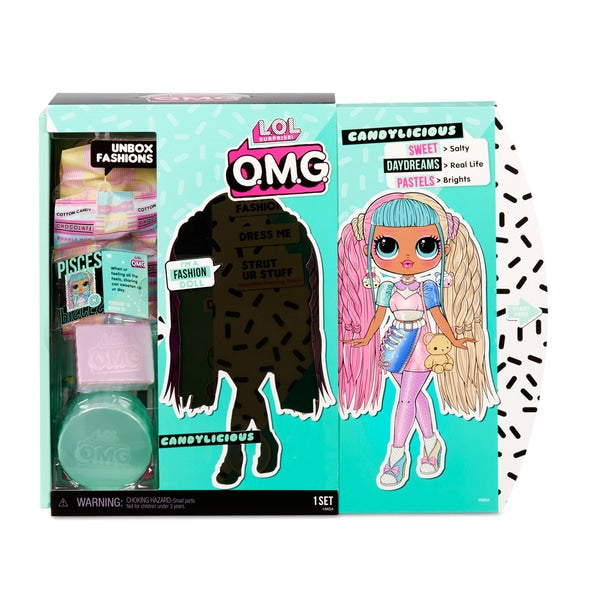 Jajaja ¡Sorpresa! Muñeca de moda OMG - Candylicious