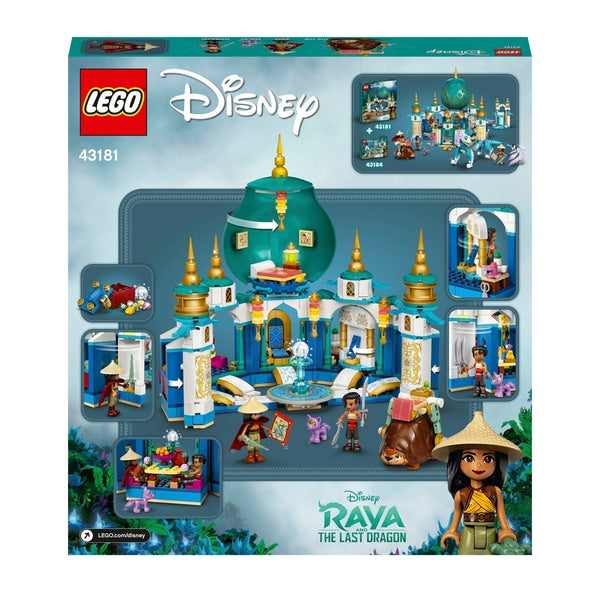 LEGO 43181- Disney Princess Raya y el Palacio del Corazón Playset