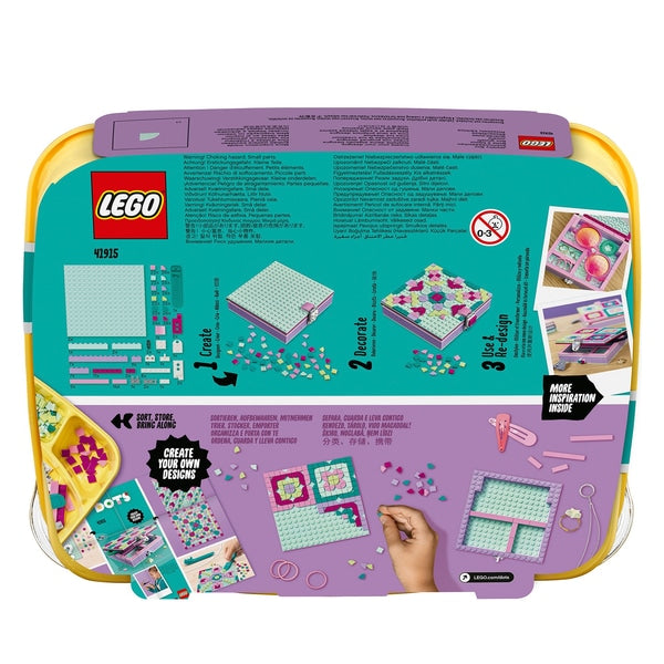 LEGO DOTS (41915) Caixa de joias, arte e artesanato para crianças