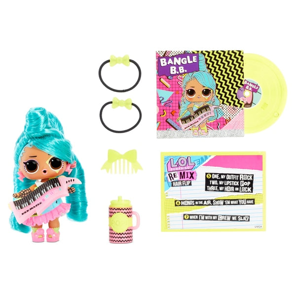 L.O.L. Surprise! Remix Hair Flip Doll Assortment - Variedade de bonecas de cabelo