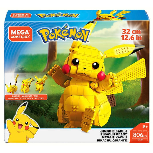Mega Construx Pokemon Jumbo Pikachu
