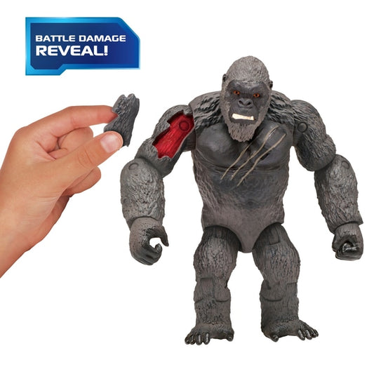 MonsterVerse - Monsterverse Godzilla vs Kong 15cm - Kong con Avión de Combate