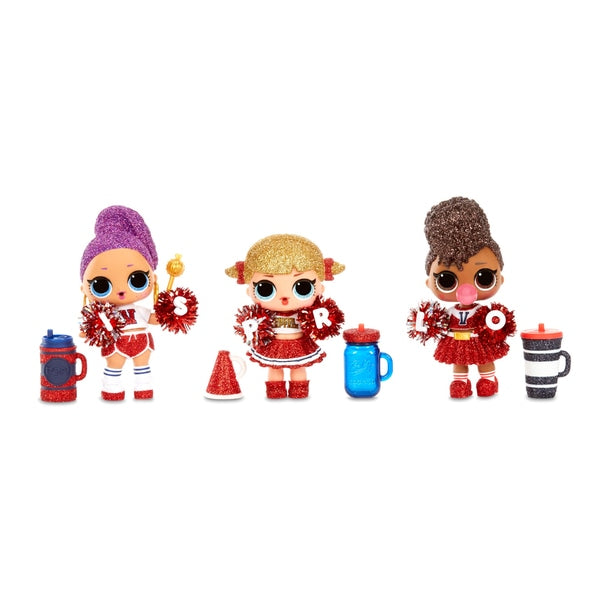 L.O.L. Surprise! All-Star B.B.s Sports Series 2 Cheer Team Sparkly Dolls Assortment