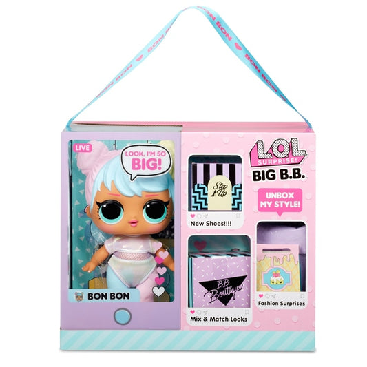 L.O.L Surprise Big B.B. (Big Baby) Bon Bon 28cm Boneca Grande
