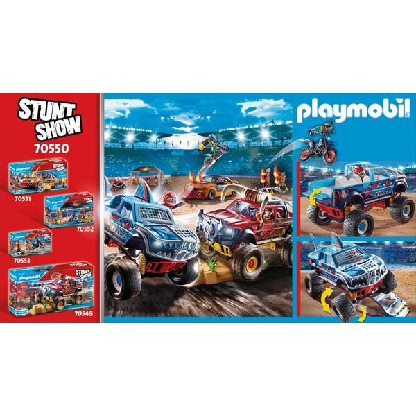 Playmobil 70550 Camión Monstruo Tiburón