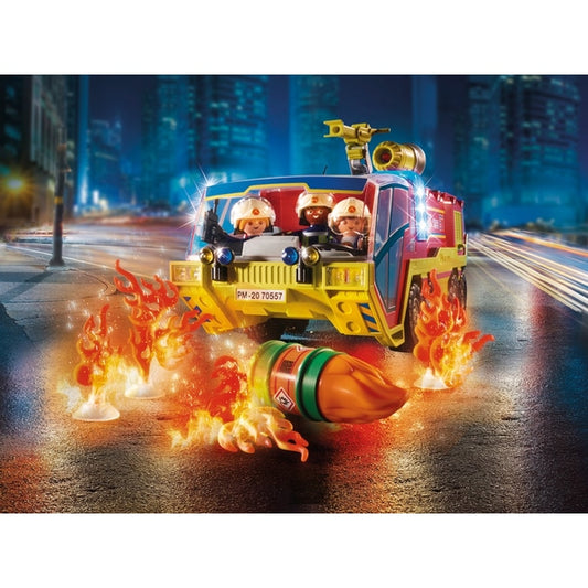 Playmobil 70557 City Action Camión De Bomberos