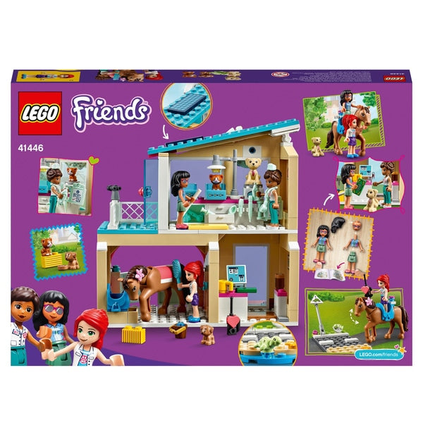 Lego - 41446 - Conjunto de jogos Friends Heartlake City Vet Clinic
