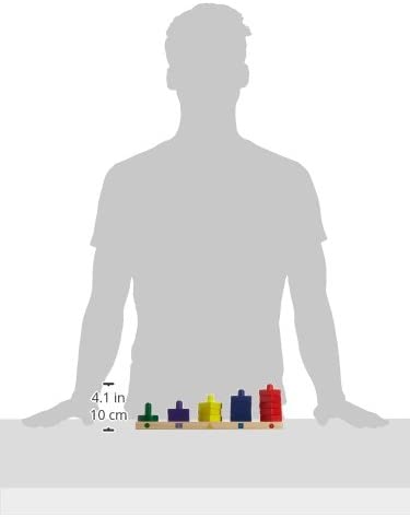 Melissa & Doug - Empilhar e classificar placa