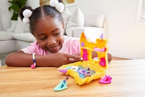 Polly Pocket GCJ87 Pocket World Mar Profundo e Castelo de Areia, Multi-Color