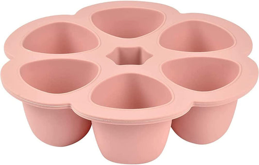 BÉABA - Multi-Recipientes de Silicone 6x90 ml - Rosa