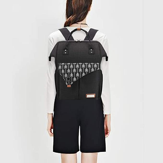 Lekebaby Bolsa Grande para Troca de Fraldas com Trocador