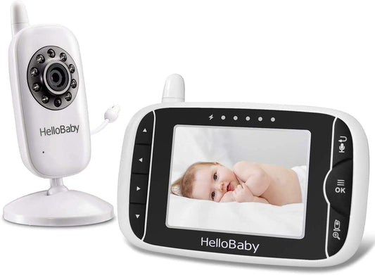 Hello Baby - Babá Eletrônica para bebês com câmera e áudio