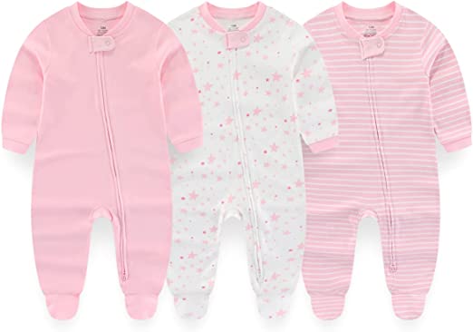 MAMIMAKA Canastilla Recién Nacido con Regalo 27 Piezas para Conjunto, Ropa Bebé, Peleles, Pantalones Imprescindibles y Complementos de 0 a 6 Meses
