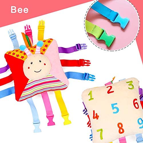 Teytoy - Travesseiro de Atividade Sensorial com Fivela - Abelha