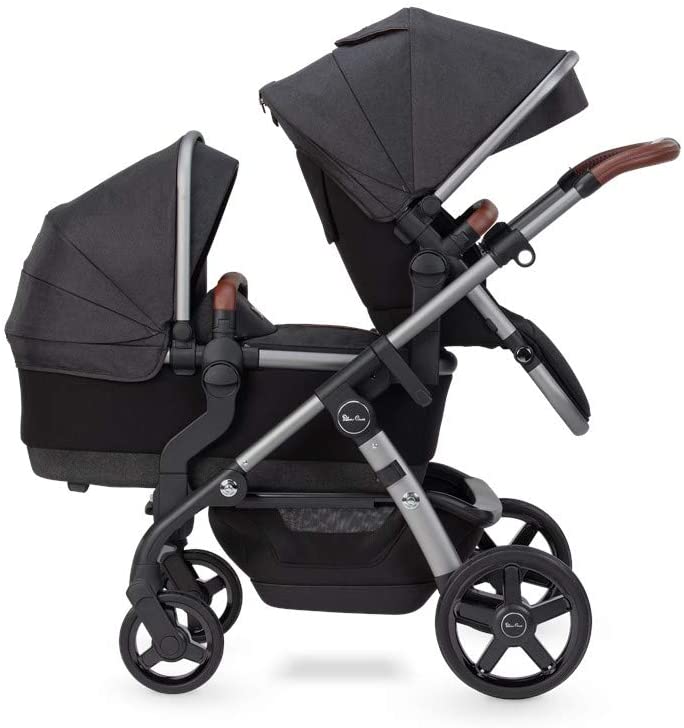 Silver Cross Wave 2020 Carrycot para carrinho de bebê recém-nascido até 6 meses